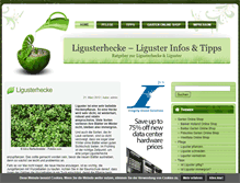 Tablet Screenshot of ligusterhecke.net